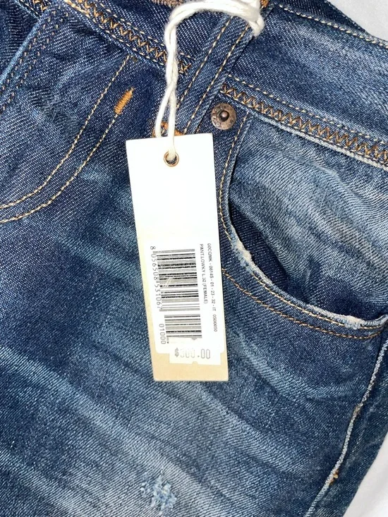 Diesel Blue Distressed Denim Jeans - Picture 2 of 6